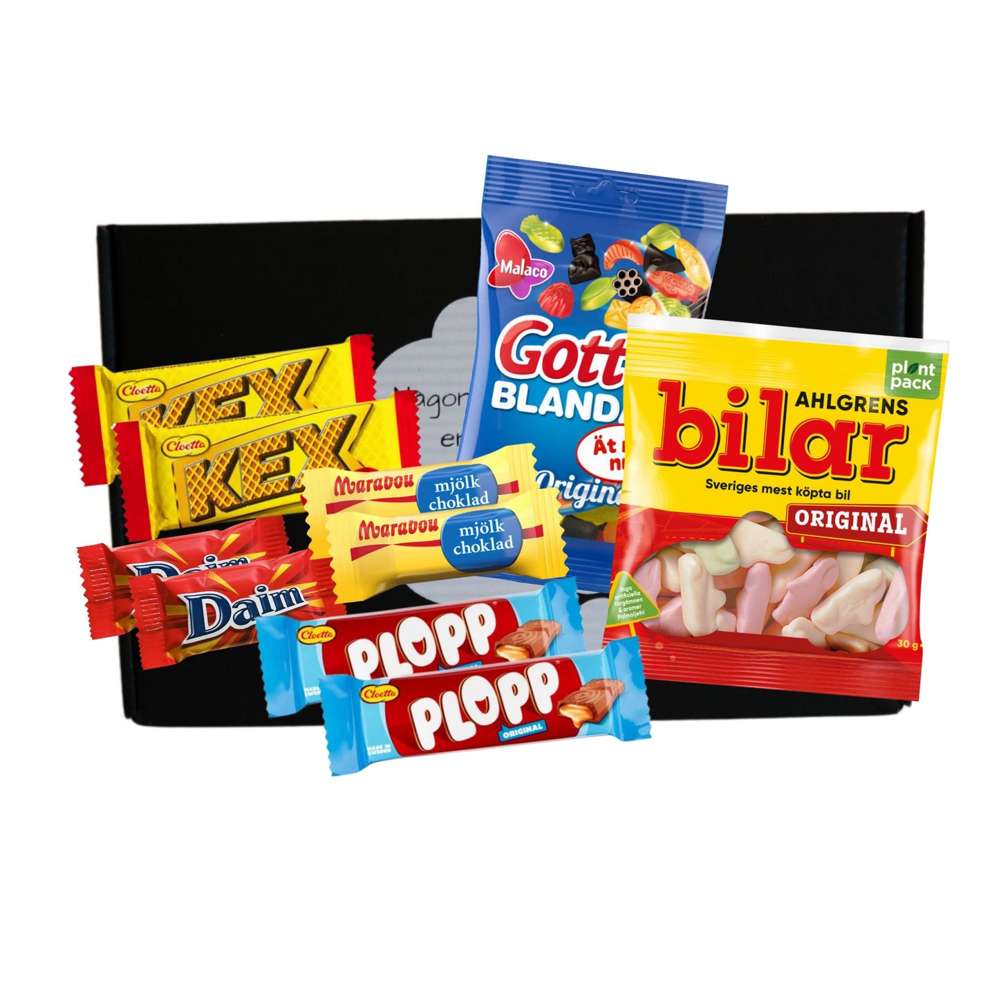 Smått & blandat godisbox