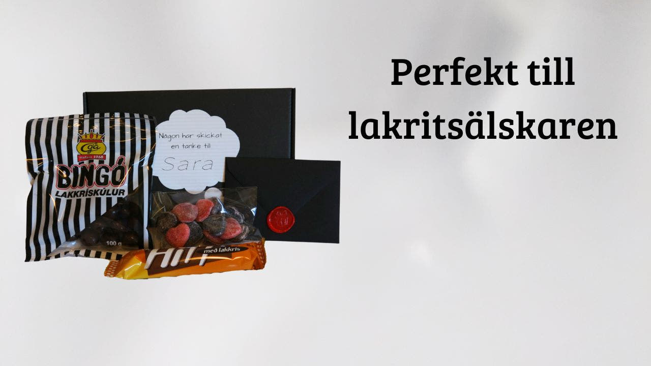 Godisboxen för lakritsälskaren
